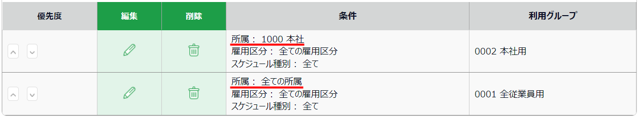正しい設定例